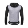 sweatshirt F ADRIANA with zipper  black-pink L