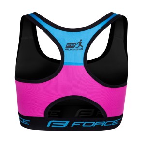 sports bra FORCE BEAUTY. blue-pink L