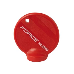 spoke wrench FORCE plastic red for 3.25 mm nipple