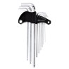 set of 9 hex wrenches FORCE 1.5-10mm. in holder