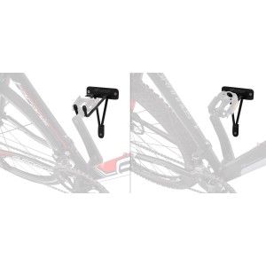 bike hanger FORCE ECO on the wall for pedal  black