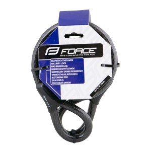 lock-cable FORCE for bike lock  150cm/12mm  black